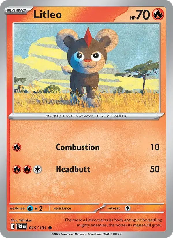 Litleo - 015/180 - Prismatic Evolutions