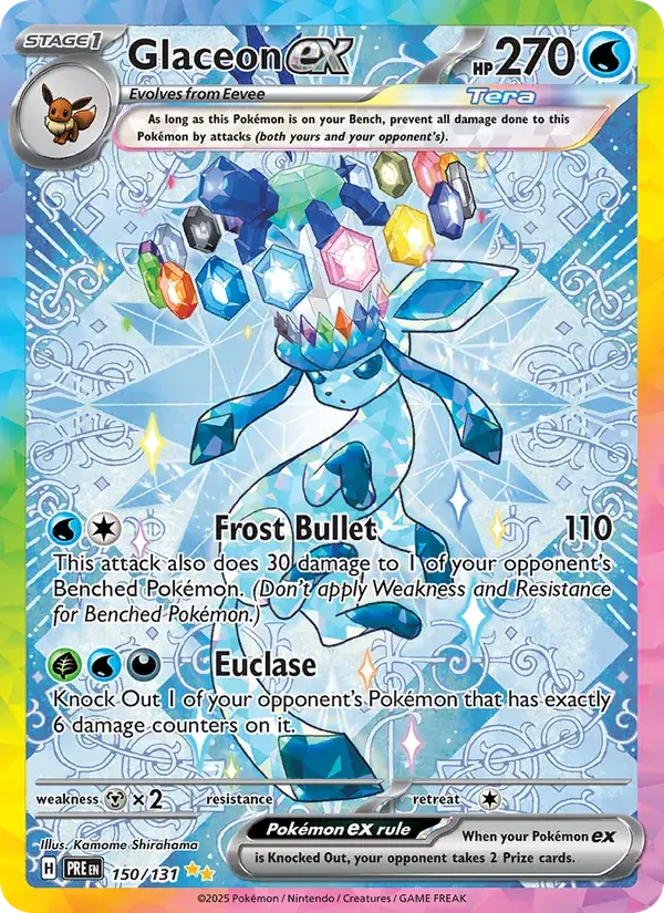 Glaceon ex - 150/180 - Prismatic Evolutions