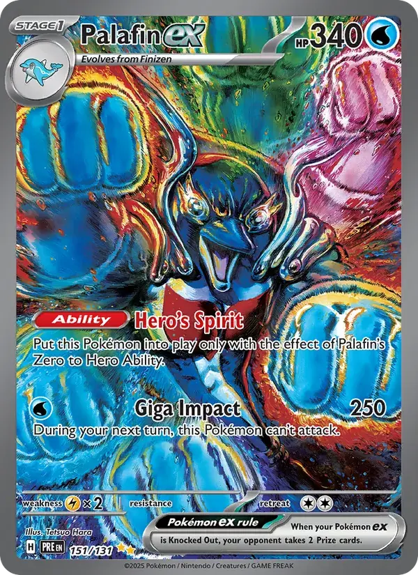 Palafin ex - 151/180 - Prismatic Evolutions
