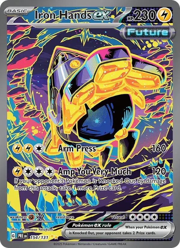 Iron Hands ex - 154/180 - Prismatic Evolutions