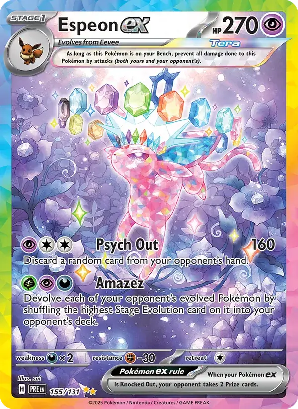 Espeon ex - 155/180 - Prismatic Evolutions