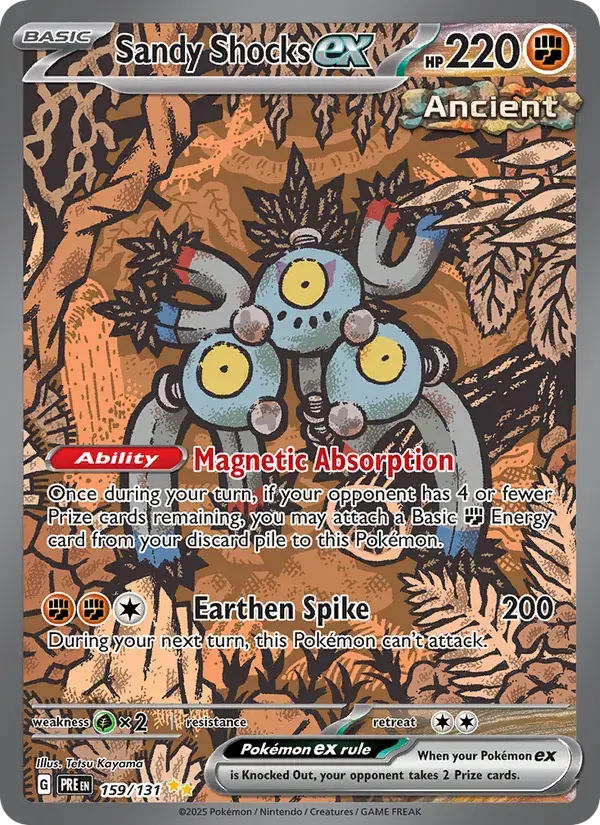 Sandy Shocks ex - 159/180 - Prismatic Evolutions