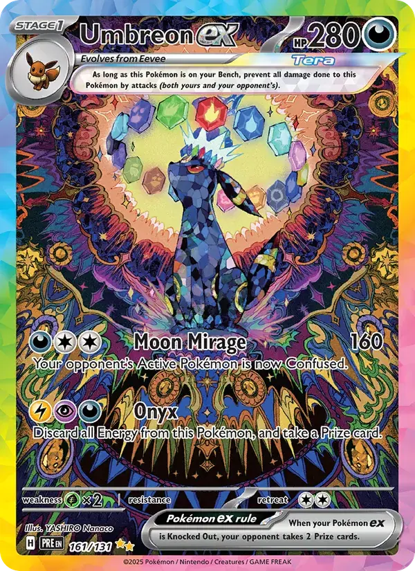 Umbreon ex - 161/180 - Prismatic Evolutions