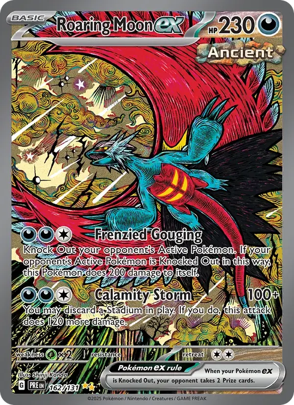 Roaring Moon ex - 162/180 - Prismatic Evolutions