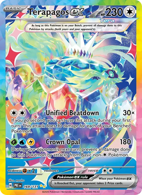 Terapagos ex - 169/180 - Prismatic Evolutions