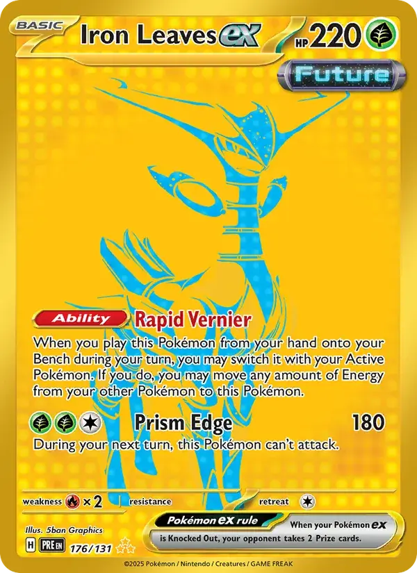 Iron Leaves ex - 176/180 - Prismatic Evolutions