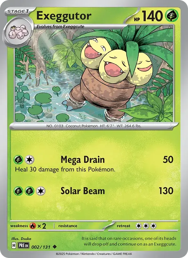 Exeggutor - 002/180 - Prismatic Evolutions