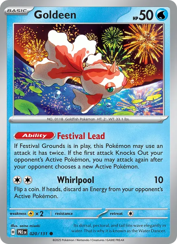 Goldeen - 020/180 - Prismatic Evolutions