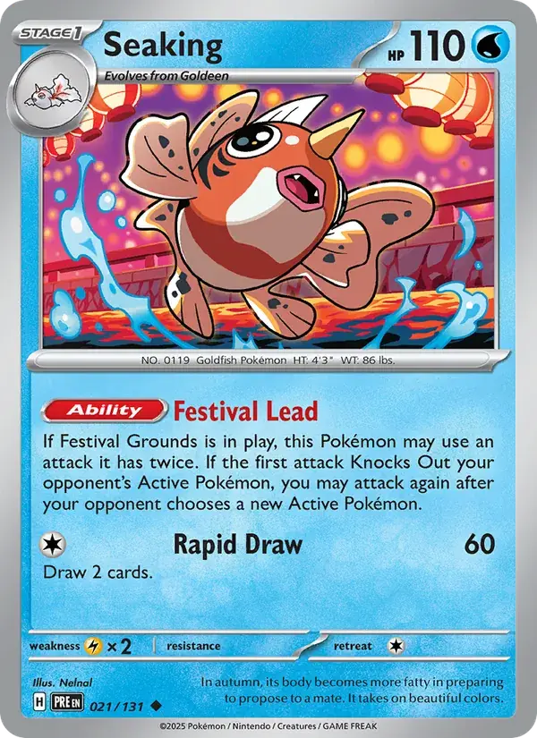 Seaking - 021/180 - Prismatic Evolutions