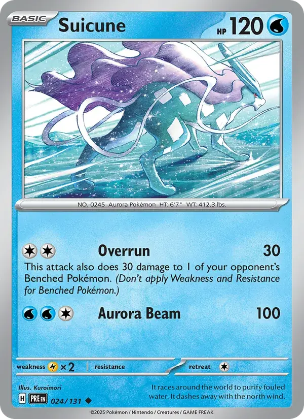 Suicune - 024/180 - Prismatic Evolutions