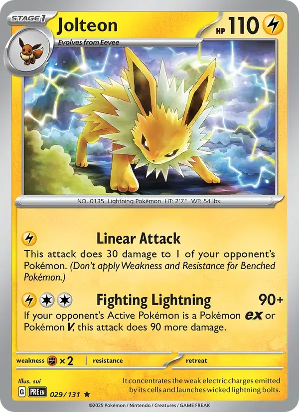 Jolteon - 029/180 - Prismatic Evolutions