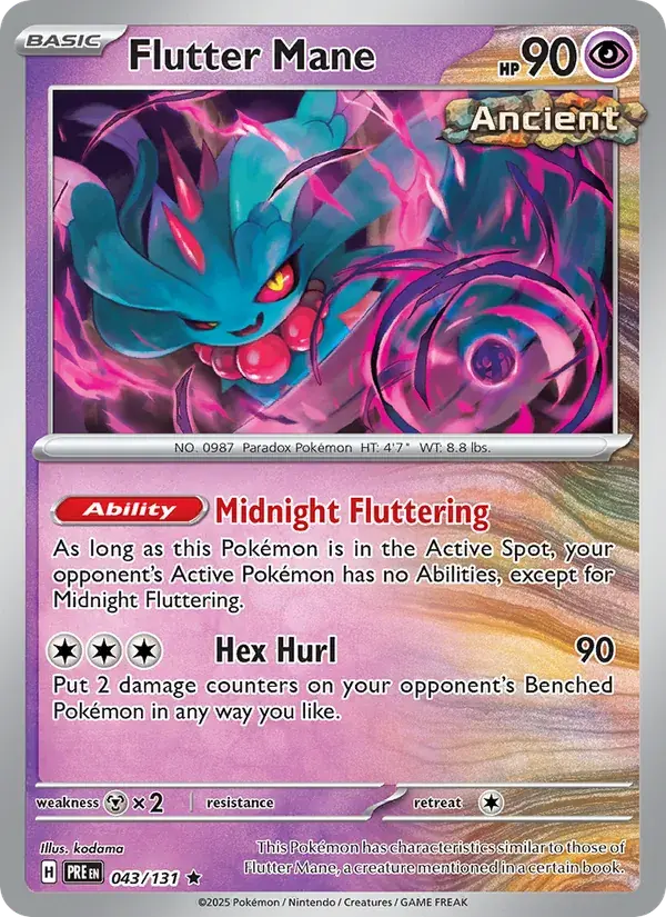Flutter Mane - 043/180 - Prismatic Evolutions