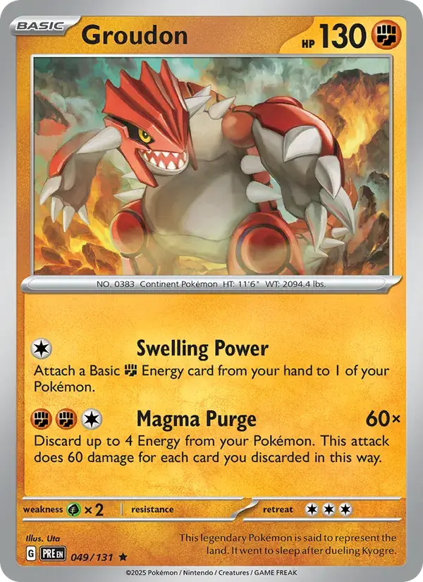 Groudon - 049/180 - Prismatic Evolutions