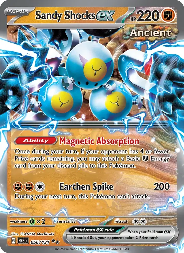 Sandy Shocks ex - 056/180 - Prismatic Evolutions