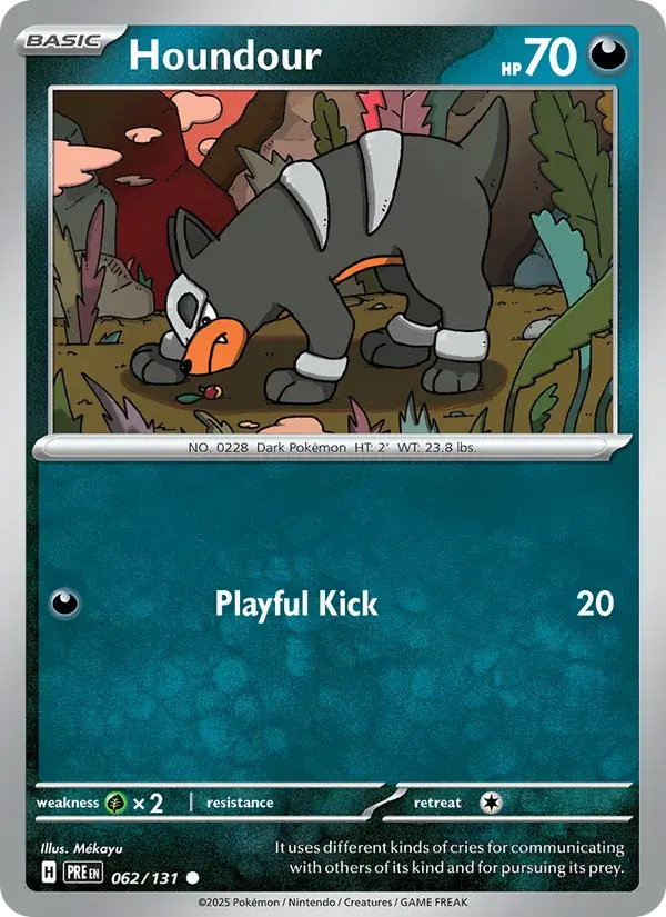Houndour - 062/180 - Prismatic Evolutions