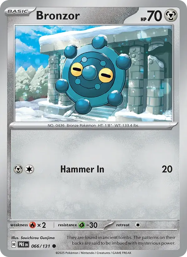 Bronzor - 066/180 - Prismatic Evolutions