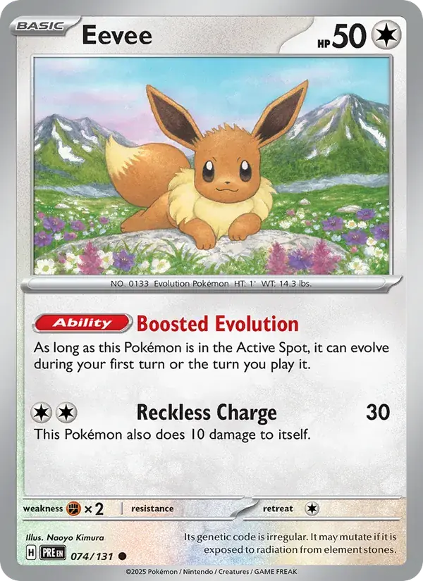 Eevee - 074/180 - Prismatic Evolutions