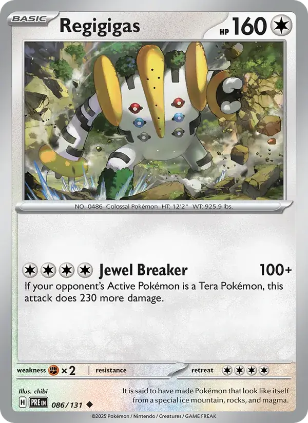 Regigigas - 086/180 - Prismatic Evolutions