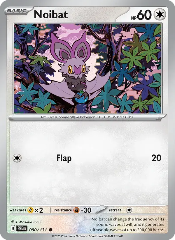 Noibat - 090/180 - Prismatic Evolutions