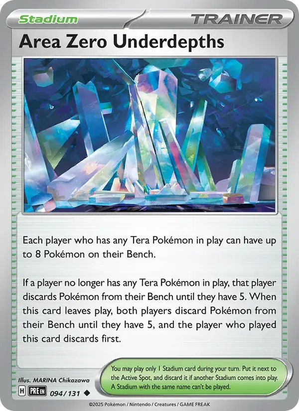 Area Zero Underdepths - 094/180 - Prismatic Evolutions
