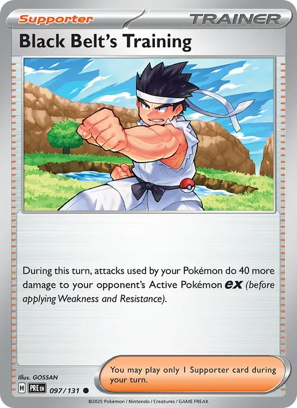 Black Belt's Training - 097/180 - Prismatic Evolutions