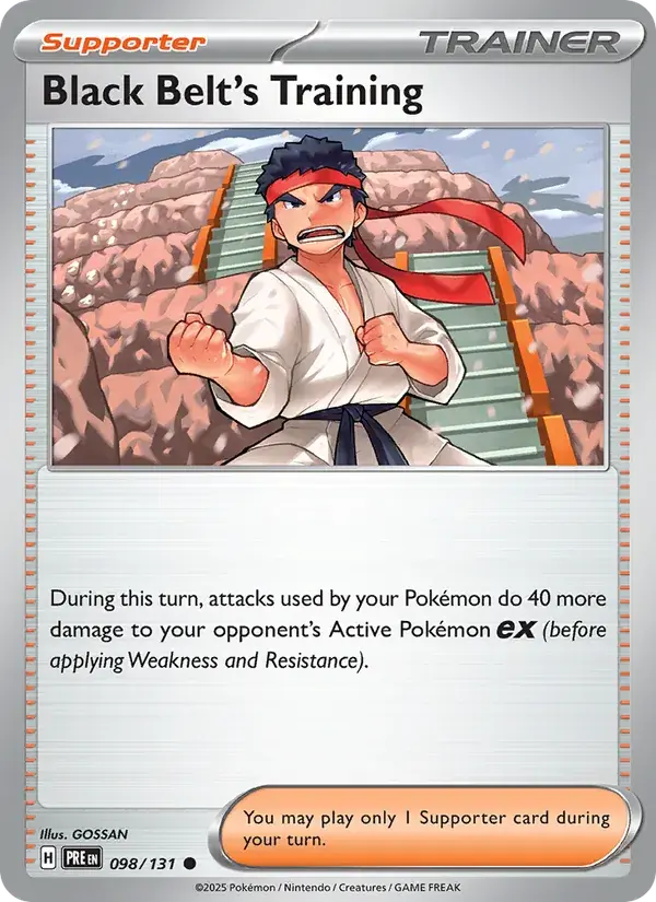 Black Belt's Training - 098/180 - Prismatic Evolutions