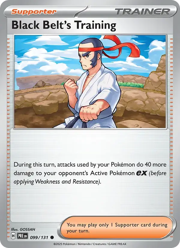 Black Belt's Training - 099/180 - Prismatic Evolutions