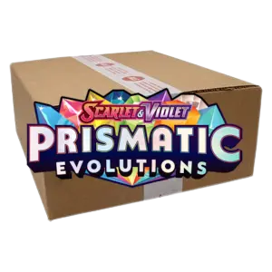 Prismatic Evolutions 10 Elite Trainer Box Case