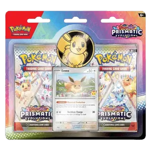Prismatic Evolutions: Pokémon Day 2025 Eevee 2-Pack Blister