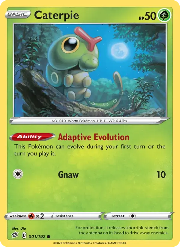 Caterpie - 1/209 - Rebel Clash