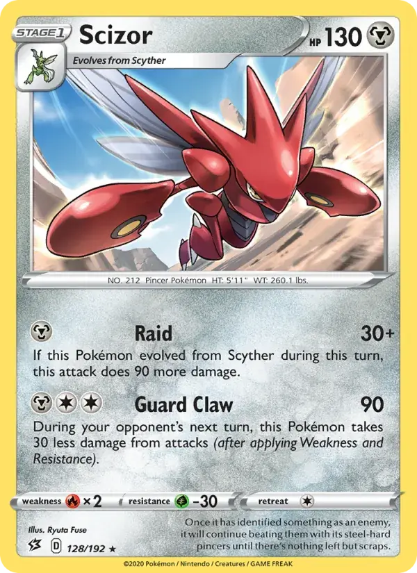 Scizor - 128/209 - Rebel Clash