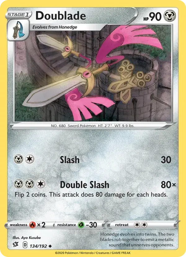 Doublade - 134/209 - Rebel Clash