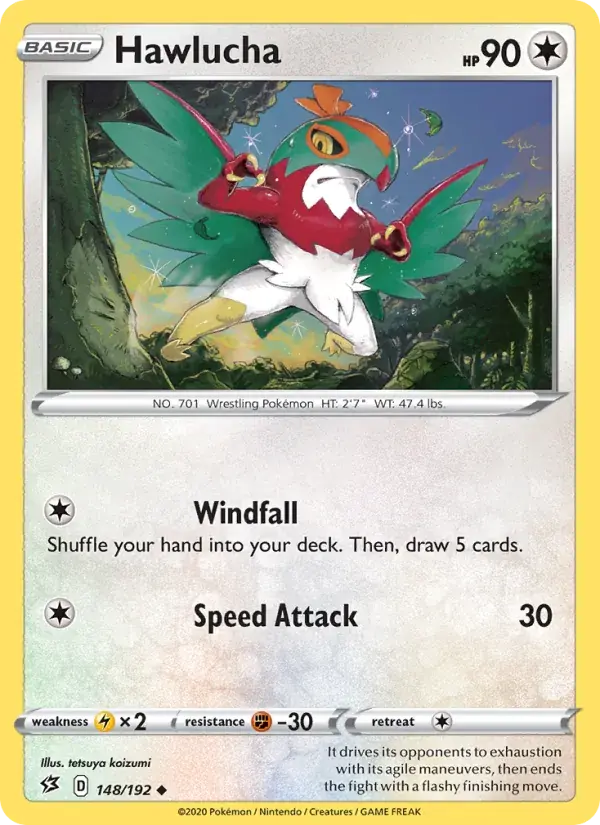 Hawlucha - 148/209 - Rebel Clash