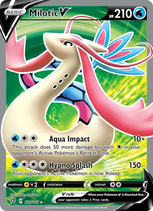 Milotic V - 179/209 - Rebel Clash