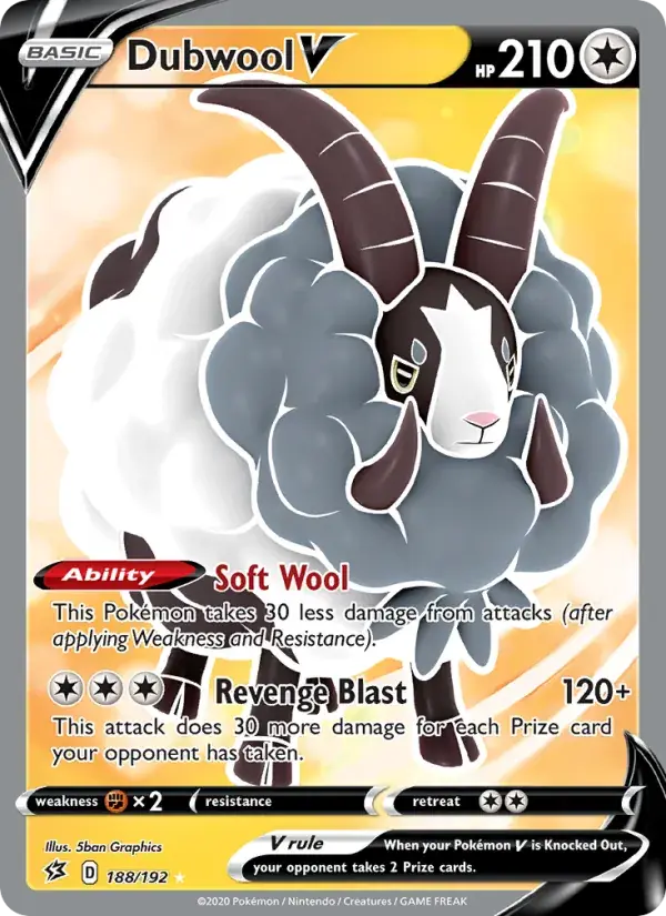 Dubwool V - 188/209 - Rebel Clash
