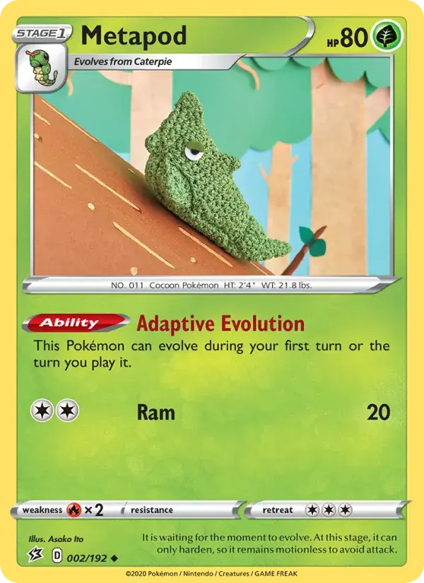 Metapod - 2/209 - Rebel Clash