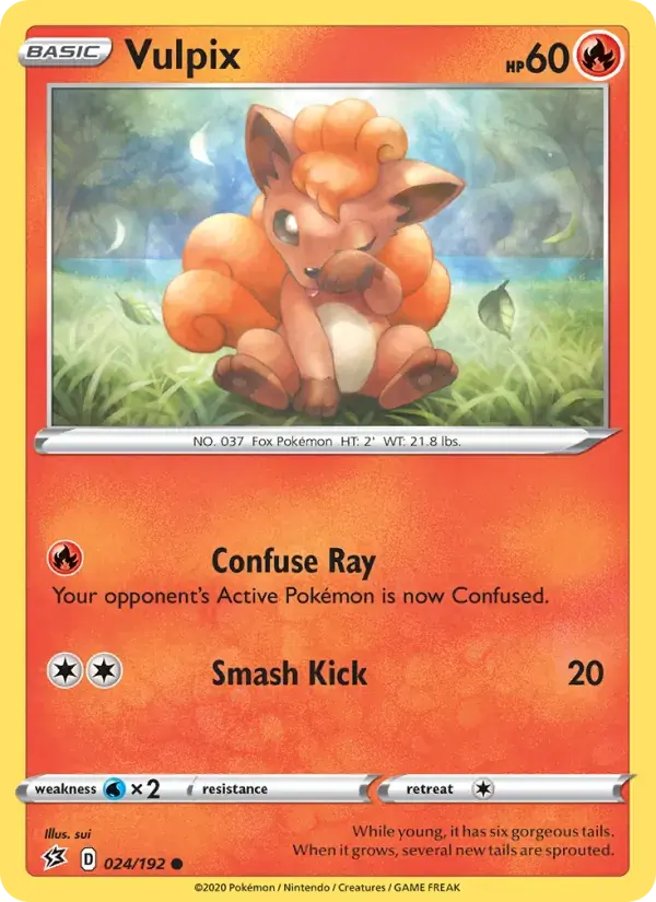Vulpix - 24/209 - Rebel Clash