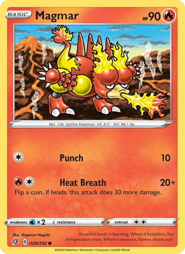 Magmar - 29/209 - Rebel Clash