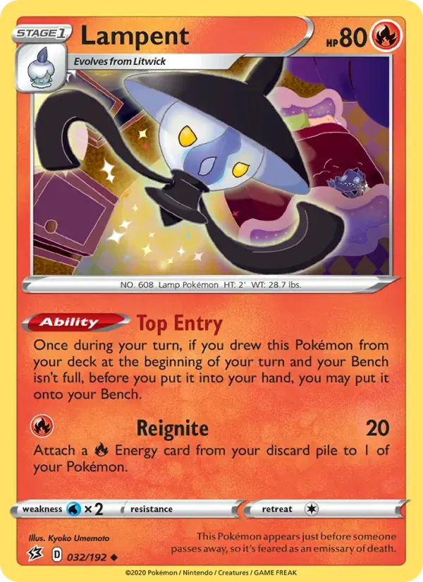 Lampent - 32/209 - Rebel Clash