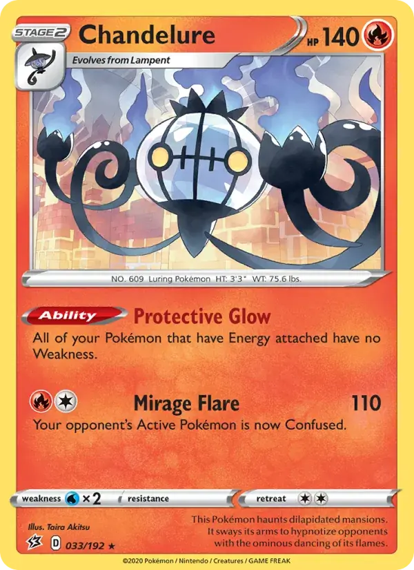 Chandelure - 33/209 - Rebel Clash