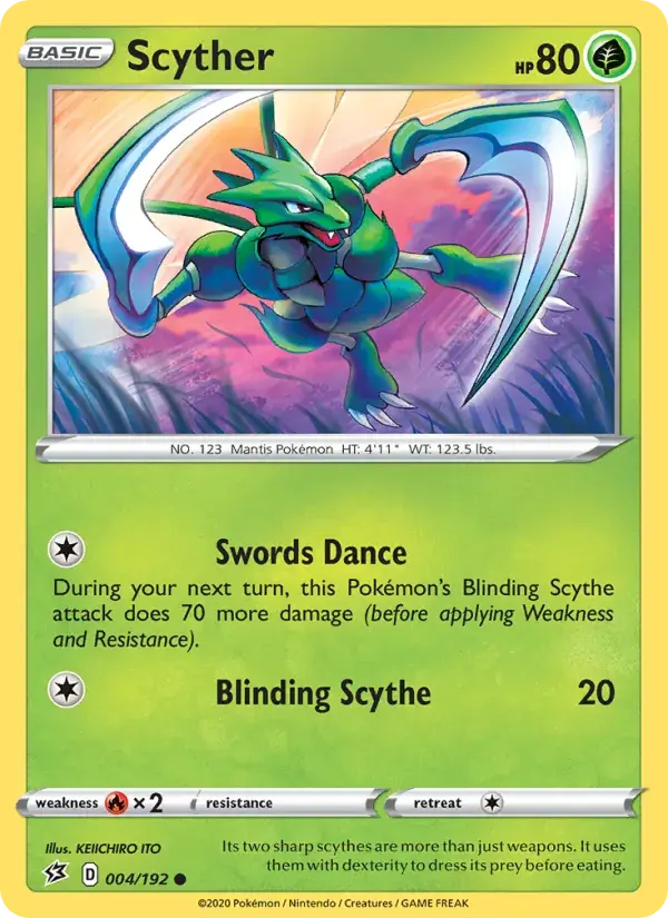 Scyther - 4/209 - Rebel Clash