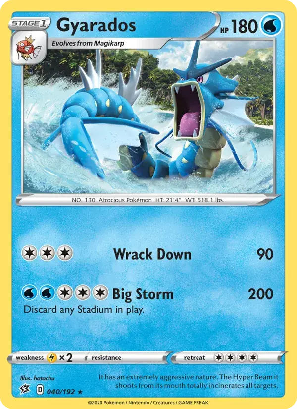 Gyarados - 40/209 - Rebel Clash