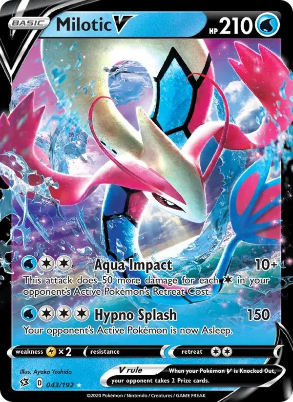 Milotic V - 43/209 - Rebel Clash