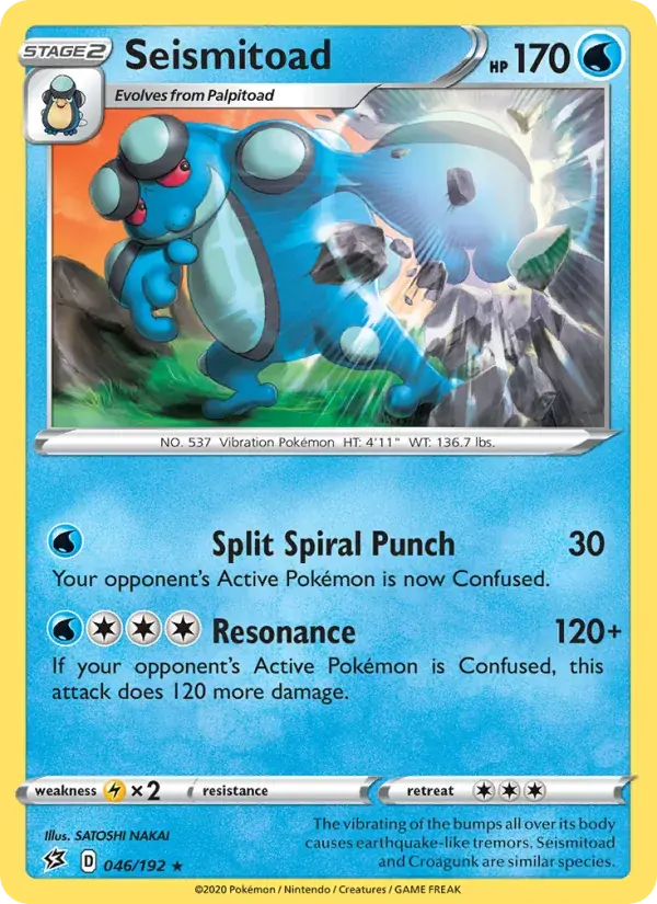 Seismitoad - 46/209 - Rebel Clash