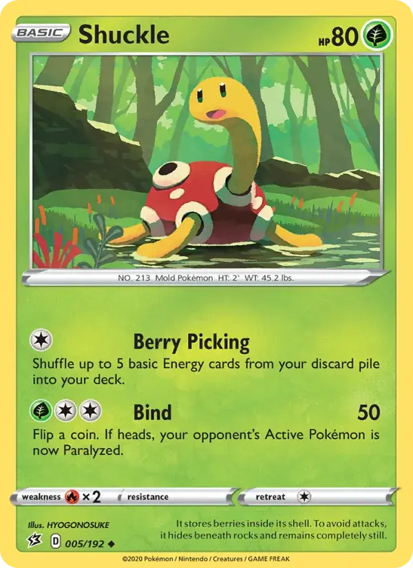 Shuckle - 5/209 - Rebel Clash