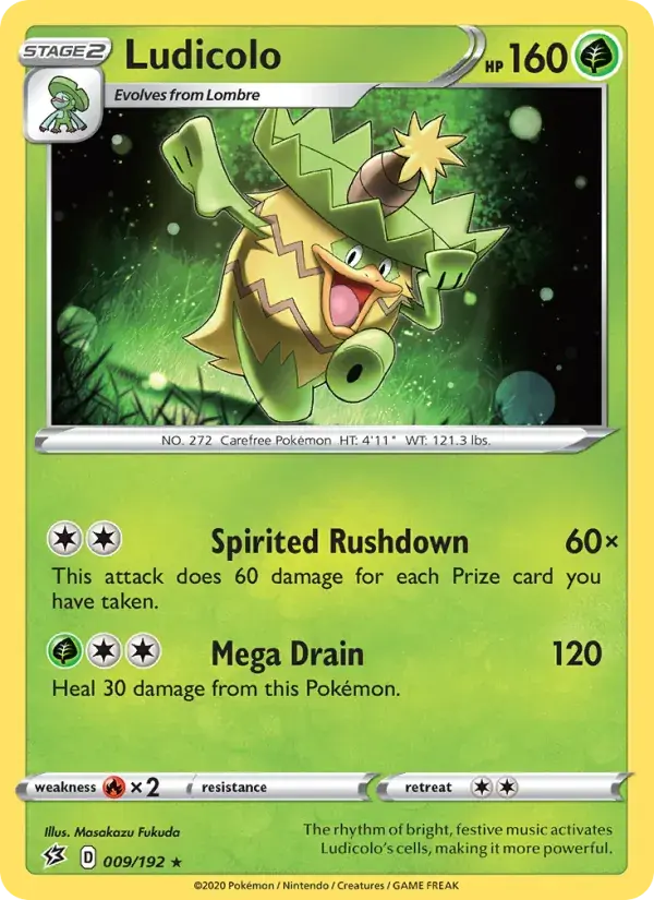 Ludicolo - 9/209 - Rebel Clash