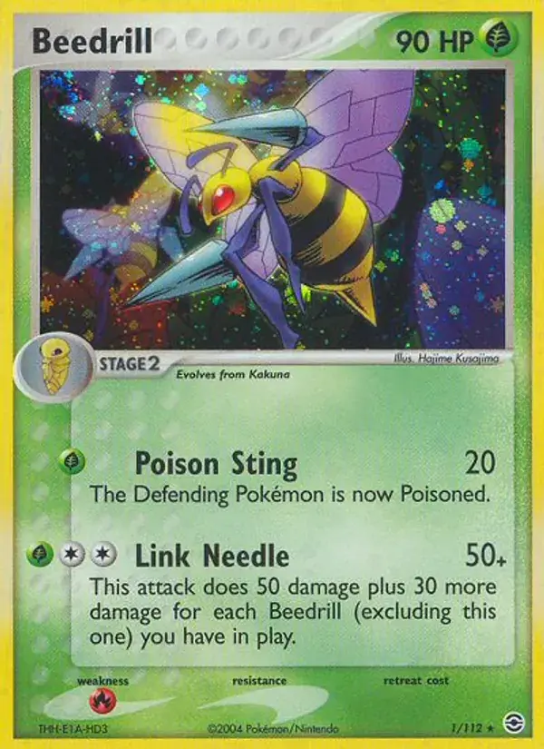 Beedrill - 1/116 - FireRed & LeafGreen