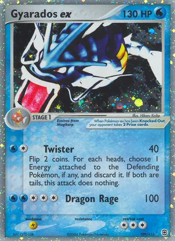 Gyarados ex - 109/116 - FireRed & LeafGreen