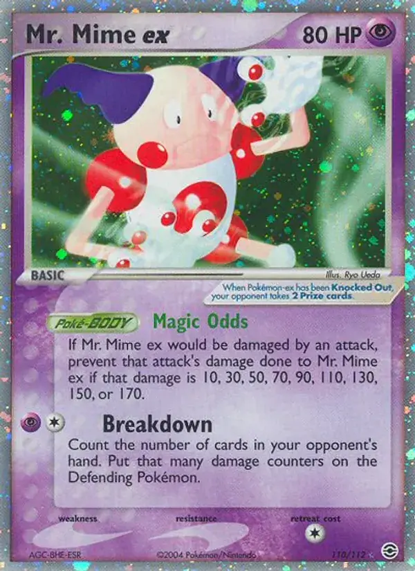 Mr. Mime ex - 110/116 - FireRed & LeafGreen