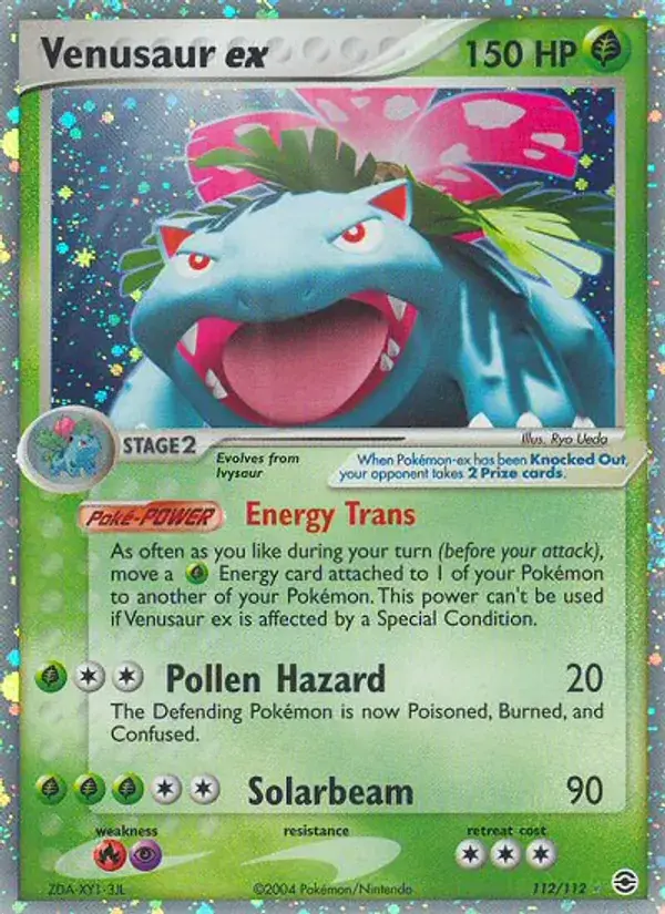 Venusaur ex - 112/116 - FireRed & LeafGreen